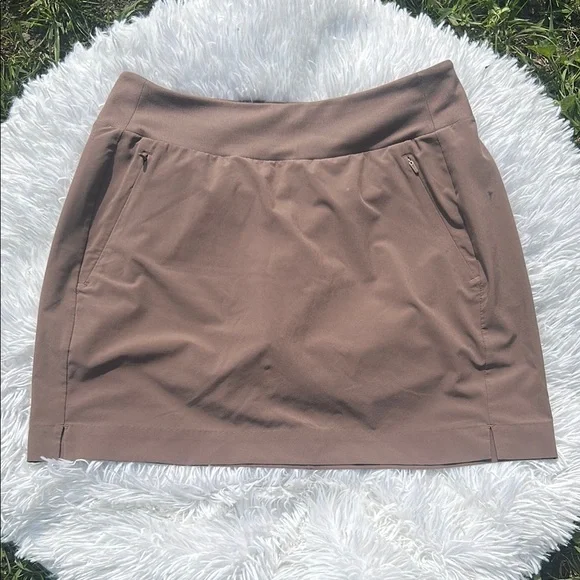 Athleta Soho Skort Mineral Brown Size
